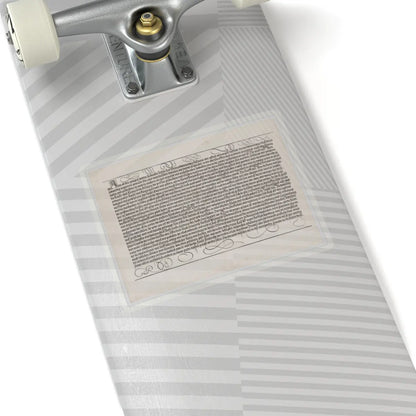 SKU:TSS-STICK-LBRDRR-6X6-13SDP Sizes:6" × 6" Types:Transparent