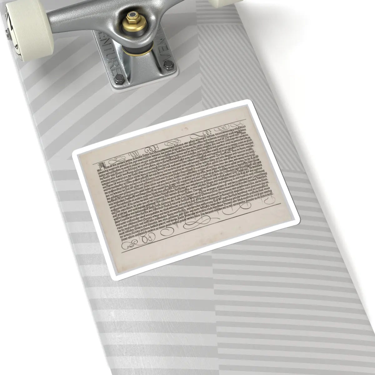 SKU:TSS-STICK-LBRDRR-6X6-50 Sizes:6" × 6" Types:White