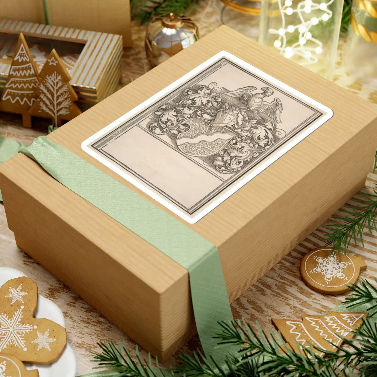 SKU:TSS-STICK-LBRDRR-6X6-56 Sizes:6" × 6" Types:White