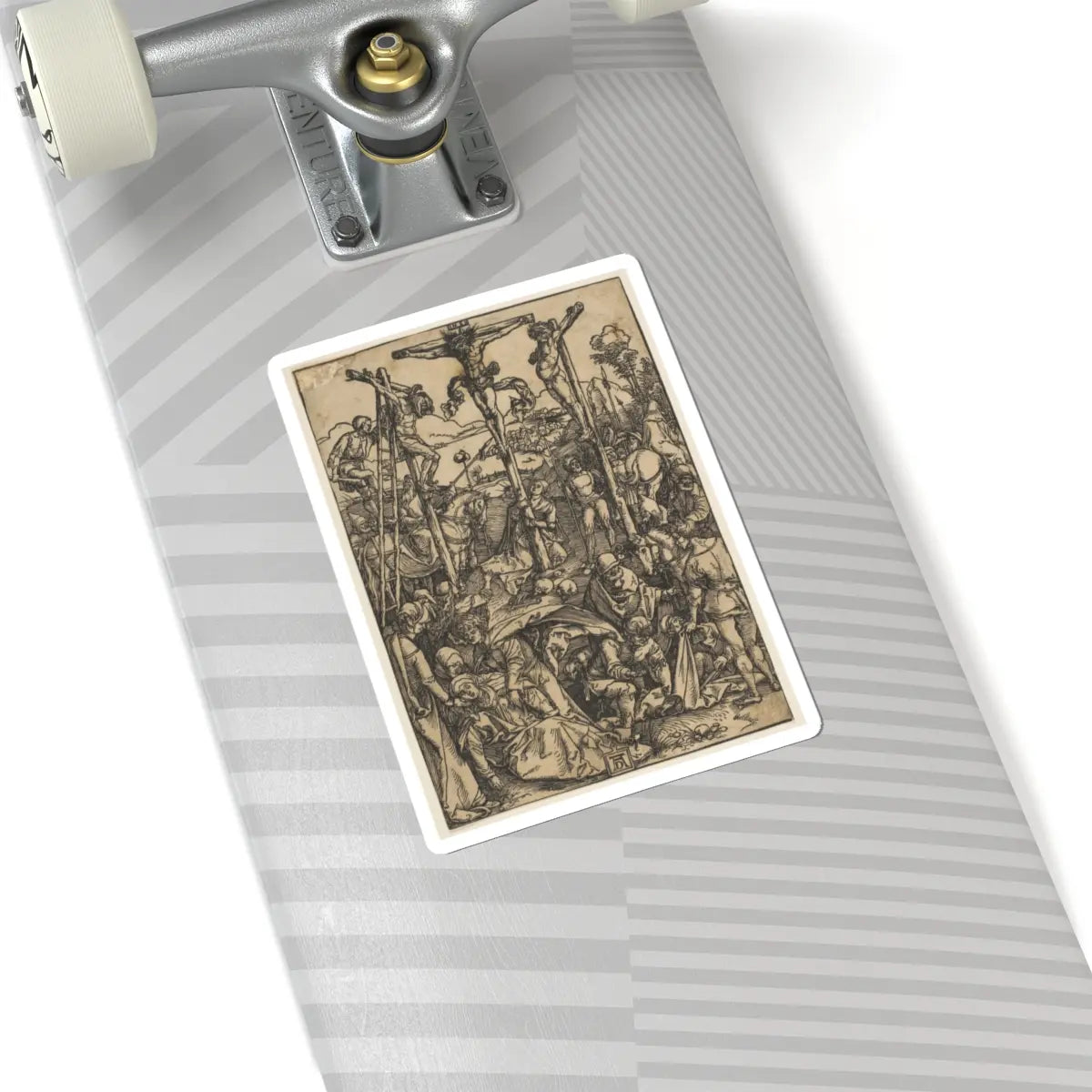 SKU:TSS-STICK-LBRDRR-6X6-61 Sizes:6" × 6" Types:White