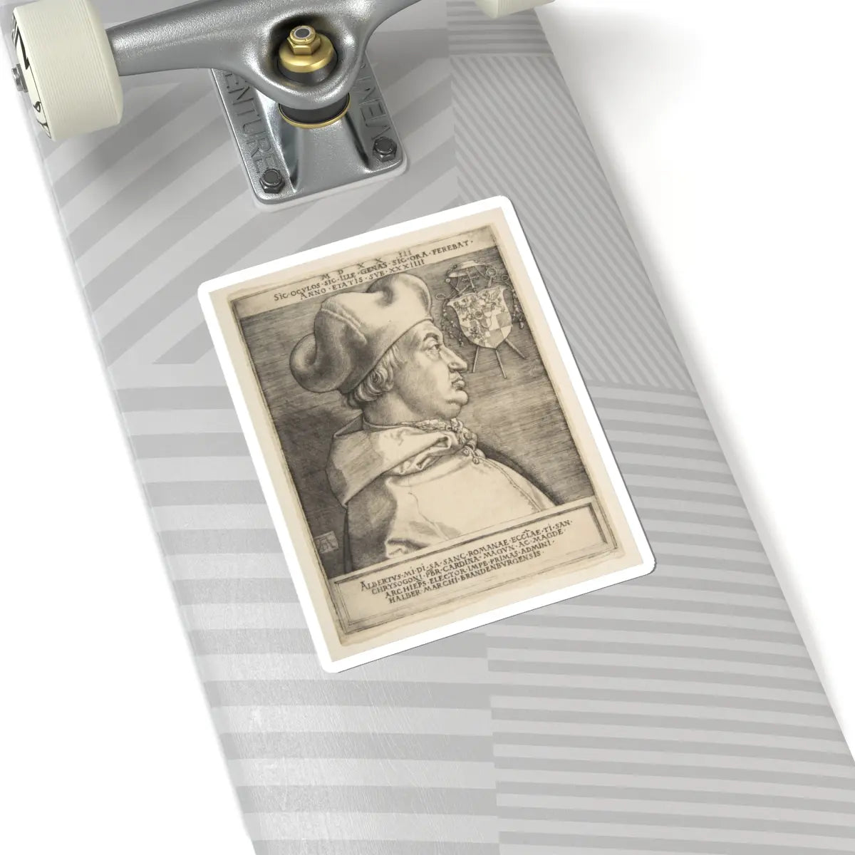 SKU:TSS-STICK-LBRDRR-6X6-63 Sizes:6" × 6" Types:White