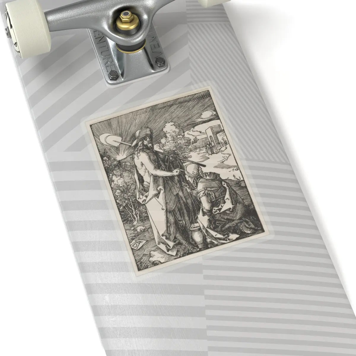 SKU:TSS-STICK-LBRDRR-6X6-13SE6 Sizes:6" × 6" Types:Transparent