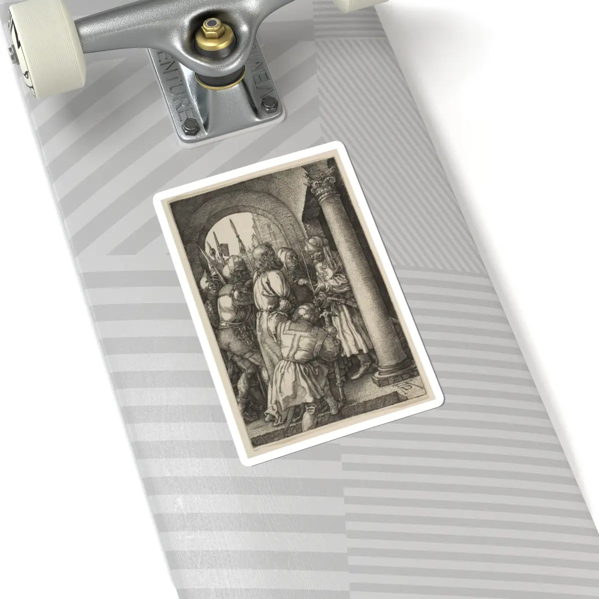 SKU:TSS-STICK-LBRDRR-6X6-75 Sizes:6" × 6" Types:White