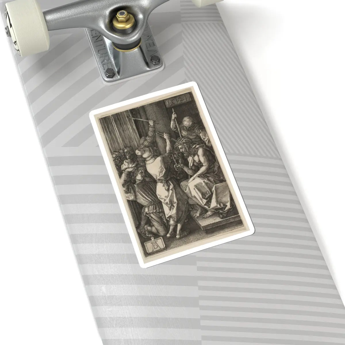SKU:TSS-STICK-LBRDRR-6X6-81 Sizes:6" × 6" Types:White