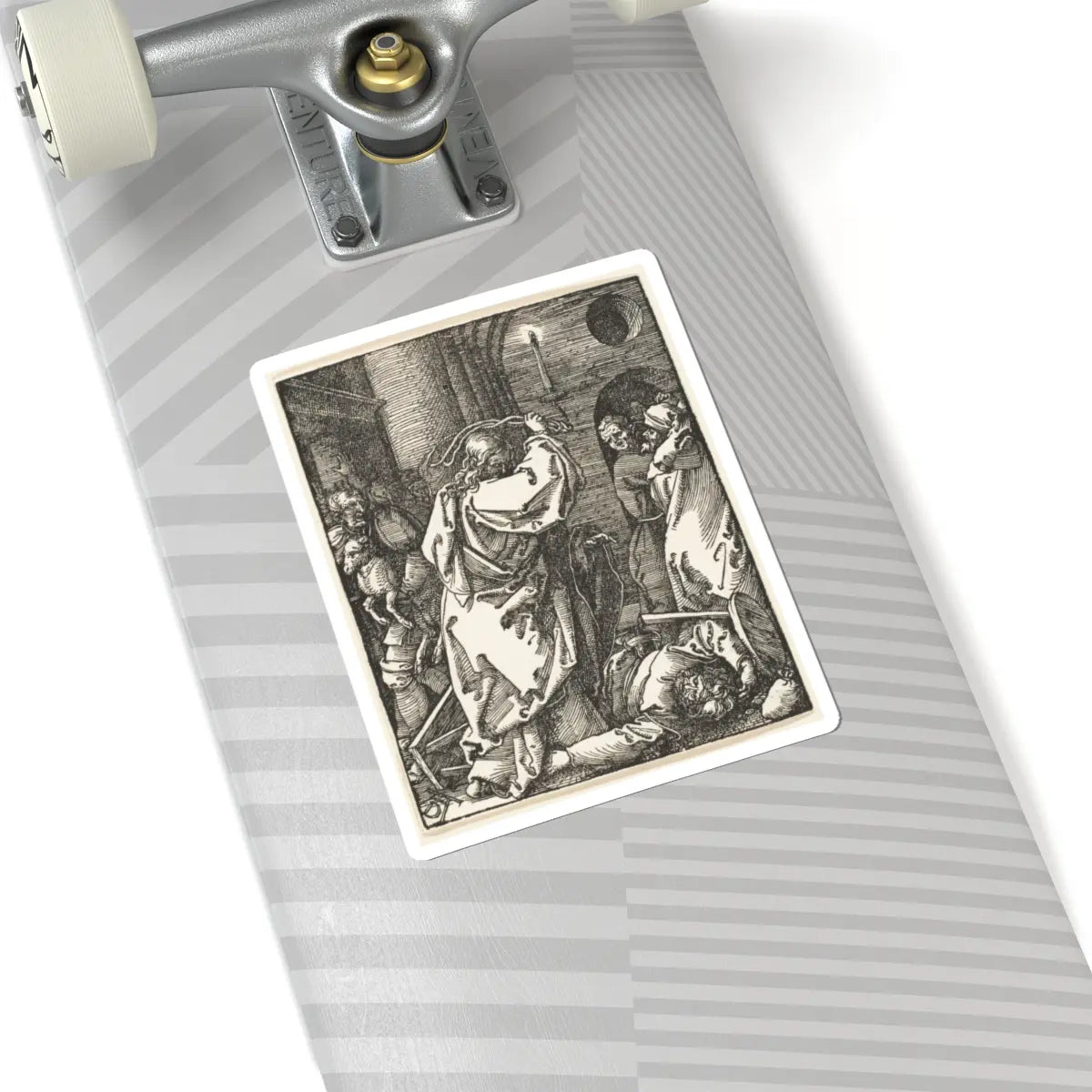 SKU:TSS-STICK-LBRDRR-6X6-87 Sizes:6" × 6" Types:White