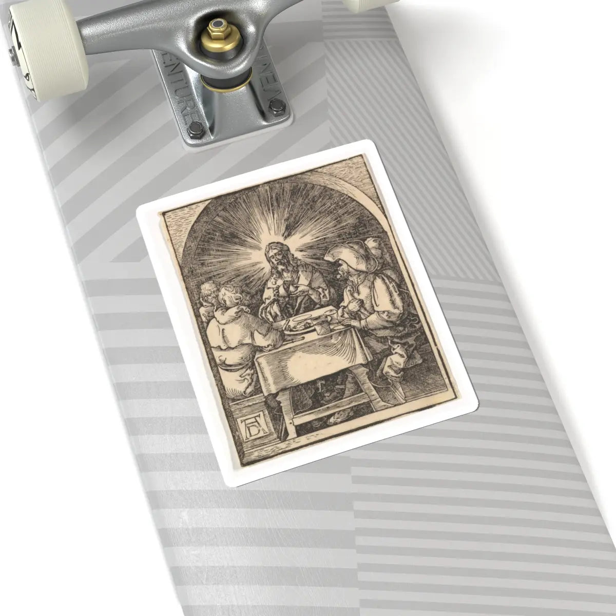 SKU:TSS-STICK-LBRDRR-6X6-88 Sizes:6" × 6" Types:White