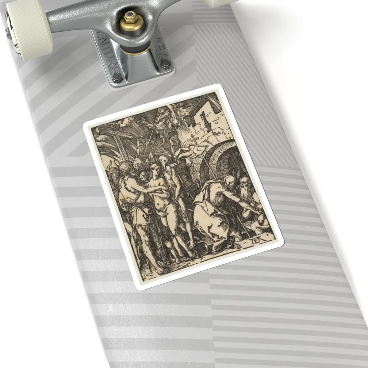 SKU:TSS-STICK-LBRDRR-6X6-96 Sizes:6" × 6" Types:White