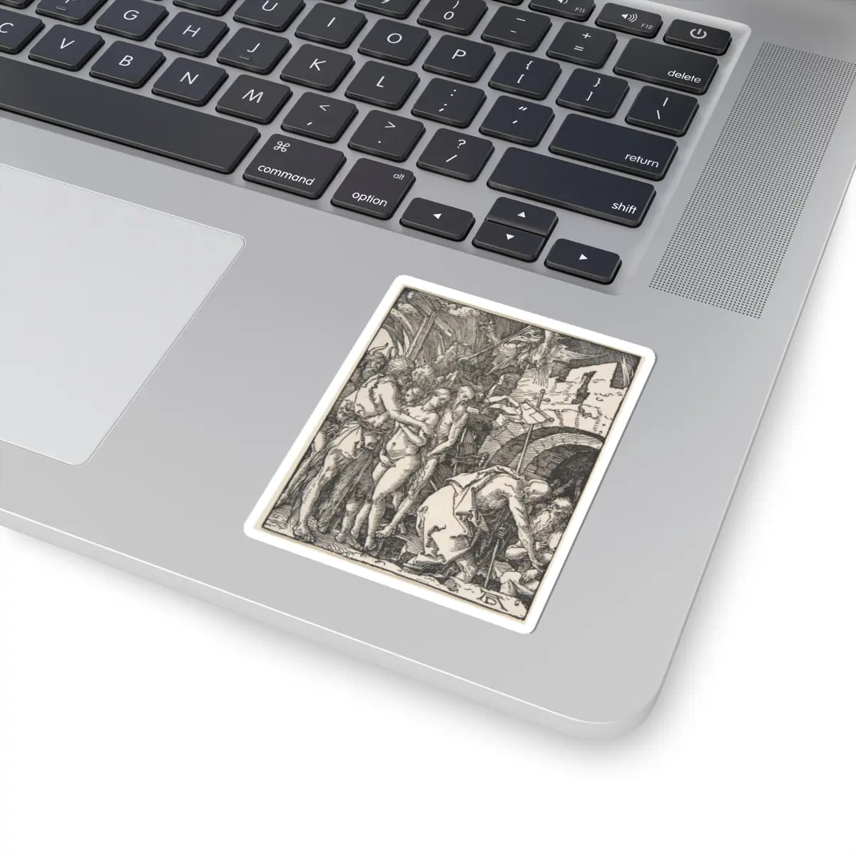 SKU:TSS-STICK-LBRDRR-3X3-95 Sizes:3" × 3" Types:White