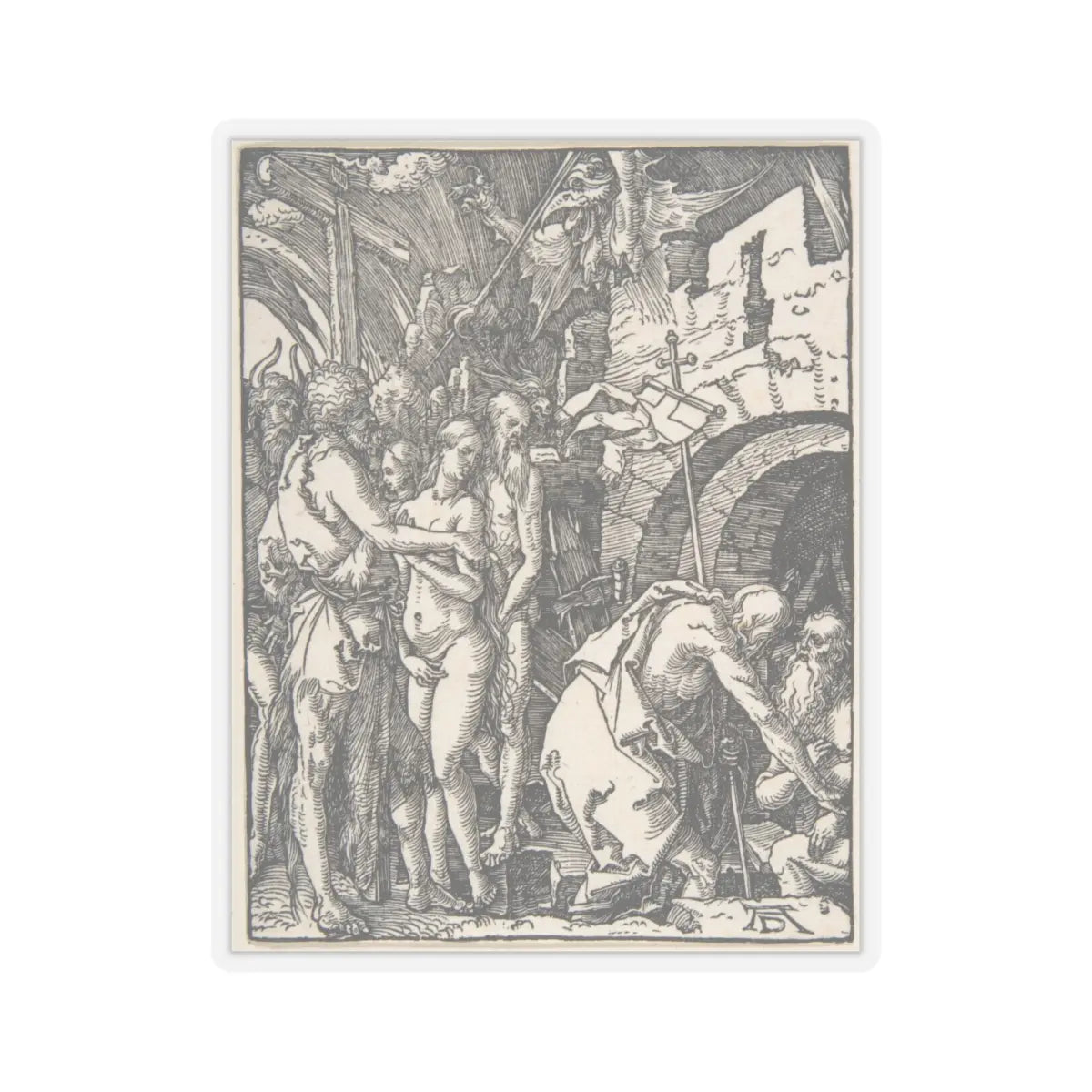 SKU:TSS-STICK-LBRDRR-6X6-13SEY Sizes:6" × 6" Types:Transparent