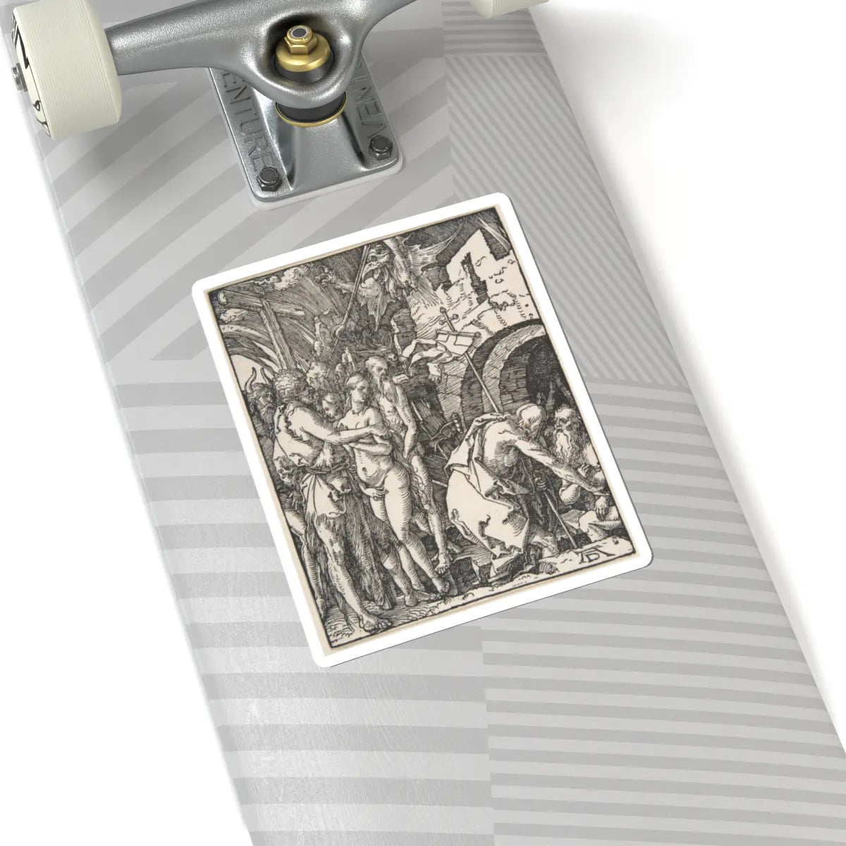 SKU:TSS-STICK-LBRDRR-6X6-95 Sizes:6" × 6" Types:White