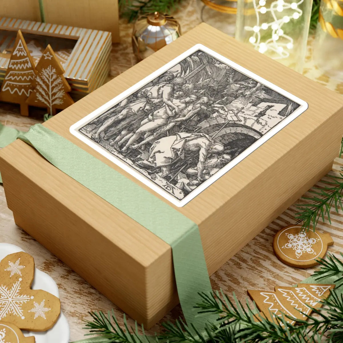 SKU:TSS-STICK-LBRDRR-6X6-95 Sizes:6" × 6" Types:White