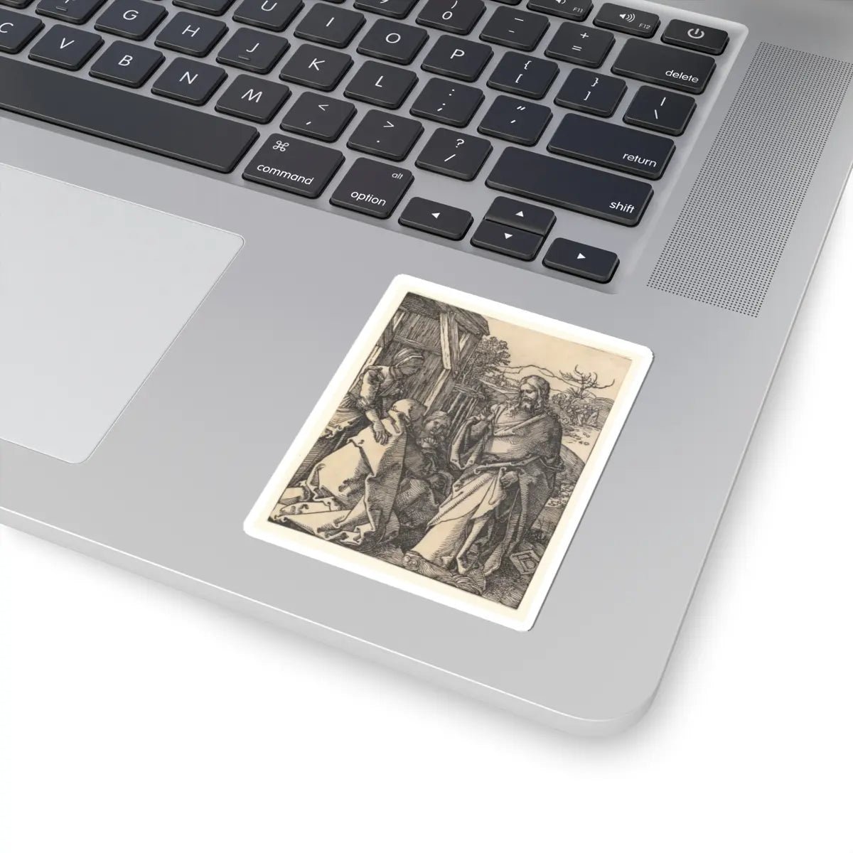 SKU:TSS-STICK-LBRDRR-3X3-113 Sizes:3" × 3" Types:White