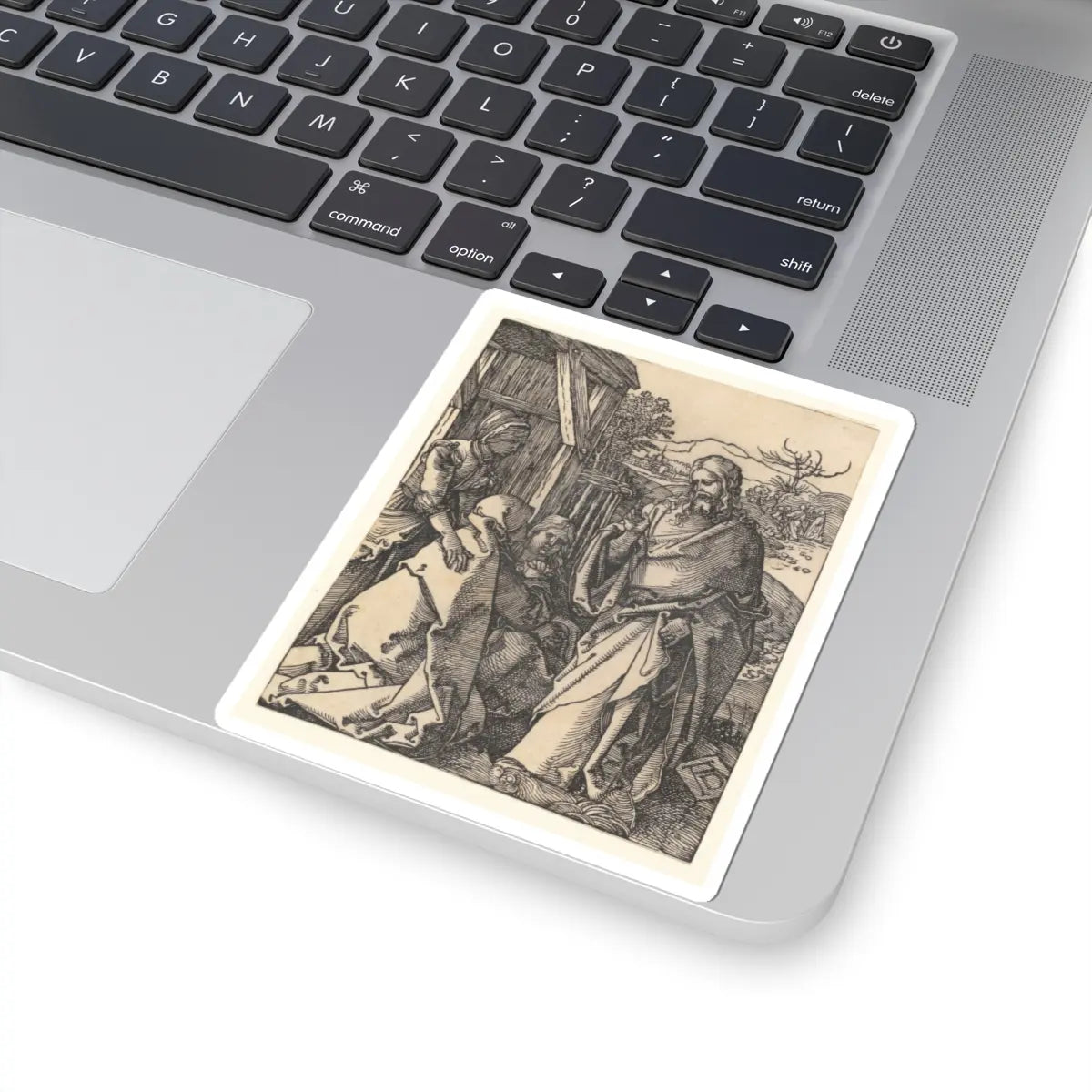 SKU:TSS-STICK-LBRDRR-4X4-113 Sizes:4" × 4" Types:White