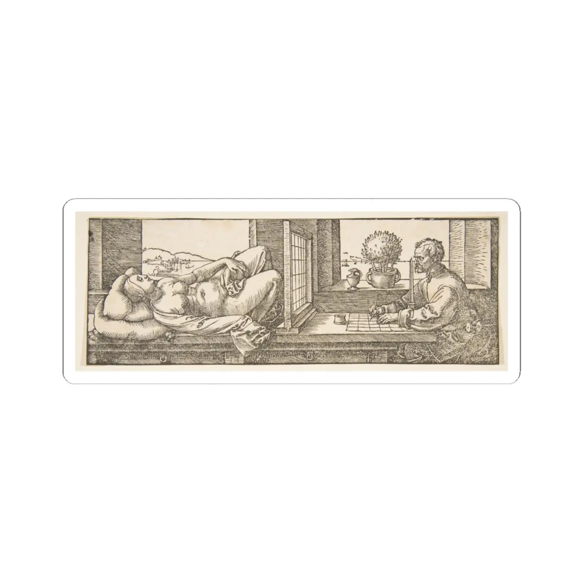 SKU:TSS-STICK-LBRDRR-6X6-136 Sizes:6" × 6" Types:White