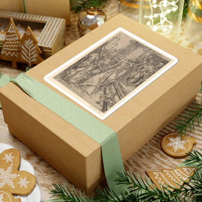 SKU:TSS-STICK-LBRDRR-6X6-139 Sizes:6" × 6" Types:White