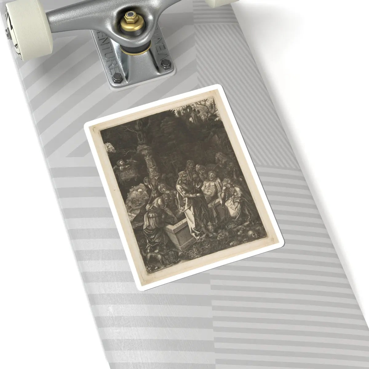 SKU:TSS-STICK-LBRDRR-6X6-152 Sizes:6" × 6" Types:White