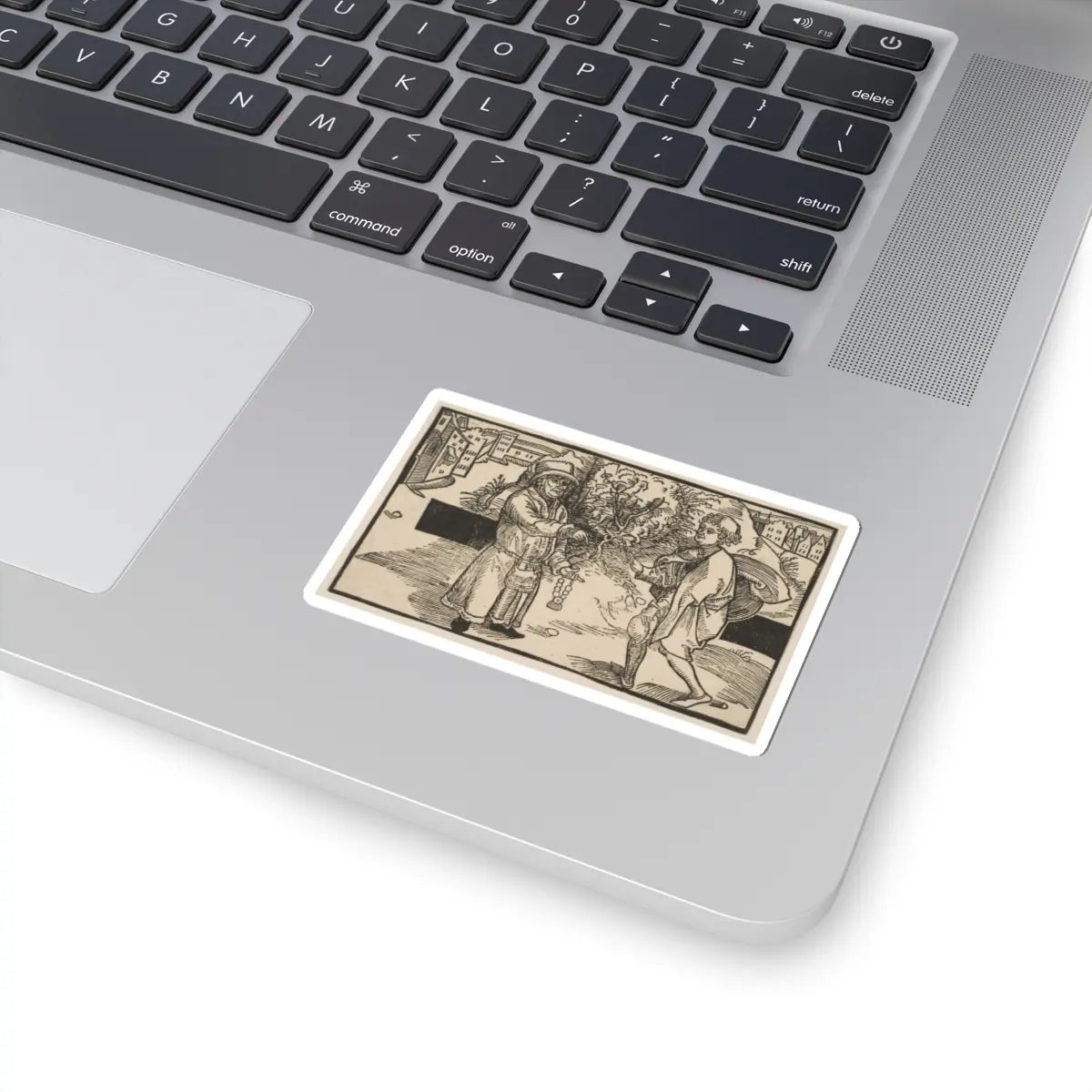 SKU:TSS-STICK-LBRDRR-3X3-156 Sizes:3" × 3" Types:White