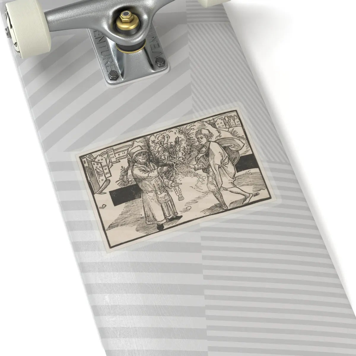 SKU:TSS-STICK-LBRDRR-6X6-13SGN Sizes:6" × 6" Types:Transparent