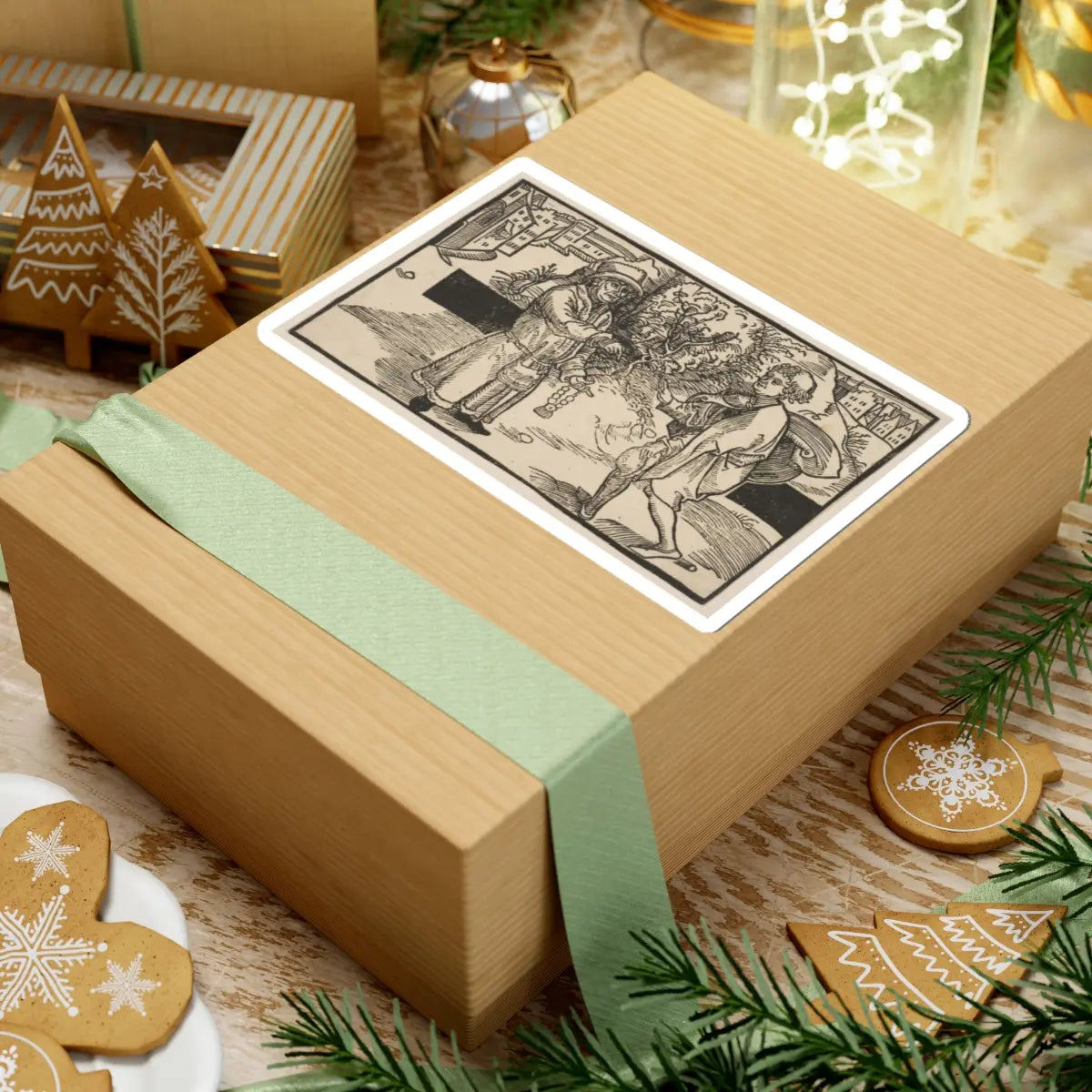 SKU:TSS-STICK-LBRDRR-6X6-156 Sizes:6" × 6" Types:White