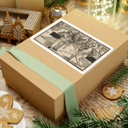 SKU:TSS-STICK-LBRDRR-6X6-156 Sizes:6" × 6" Types:White