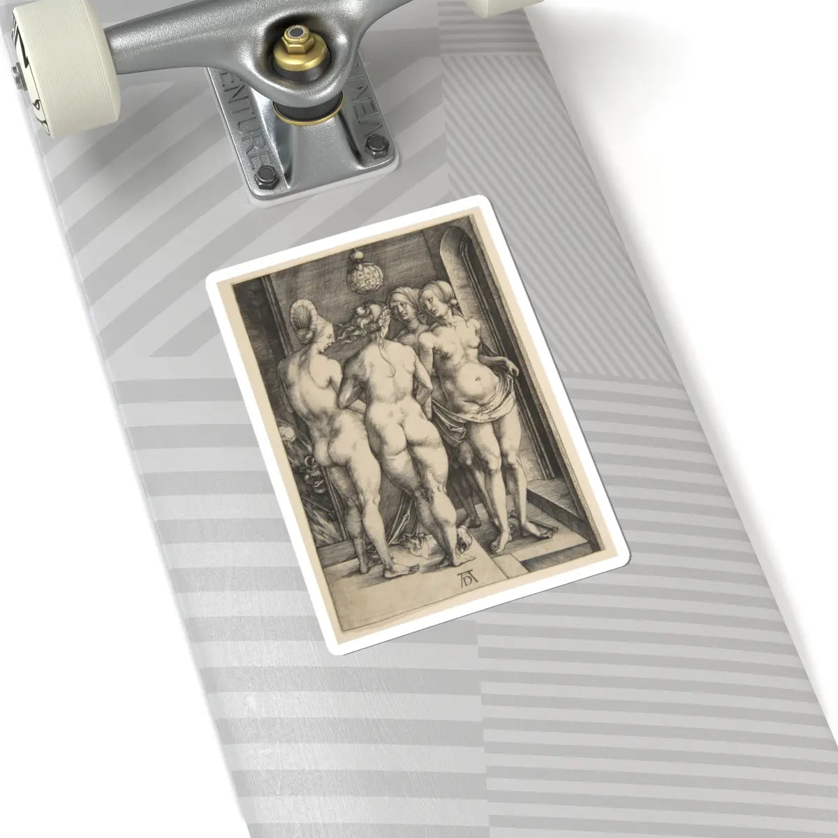 SKU:TSS-STICK-LBRDRR-6X6-165 Sizes:6" × 6" Types:White