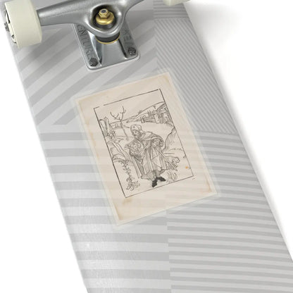 SKU:TSS-STICK-LBRDRR-6X6-13SGY Sizes:6" × 6" Types:Transparent