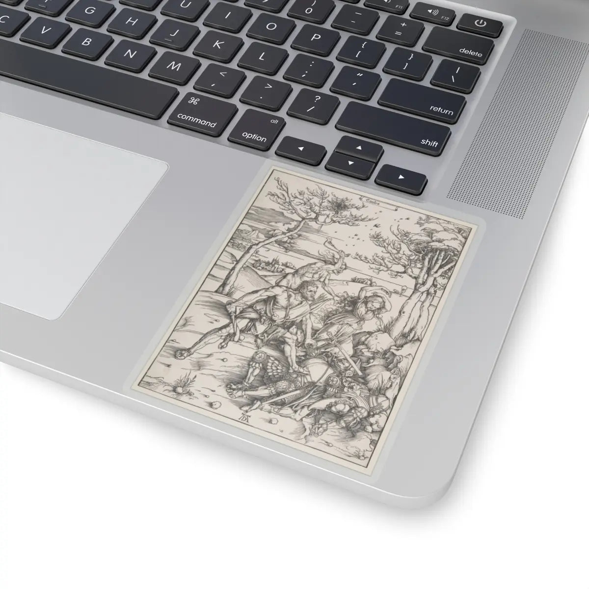 SKU:TSS-STICK-LBRDRR-4X4-13SH1 Sizes:4" × 4" Types:Transparent