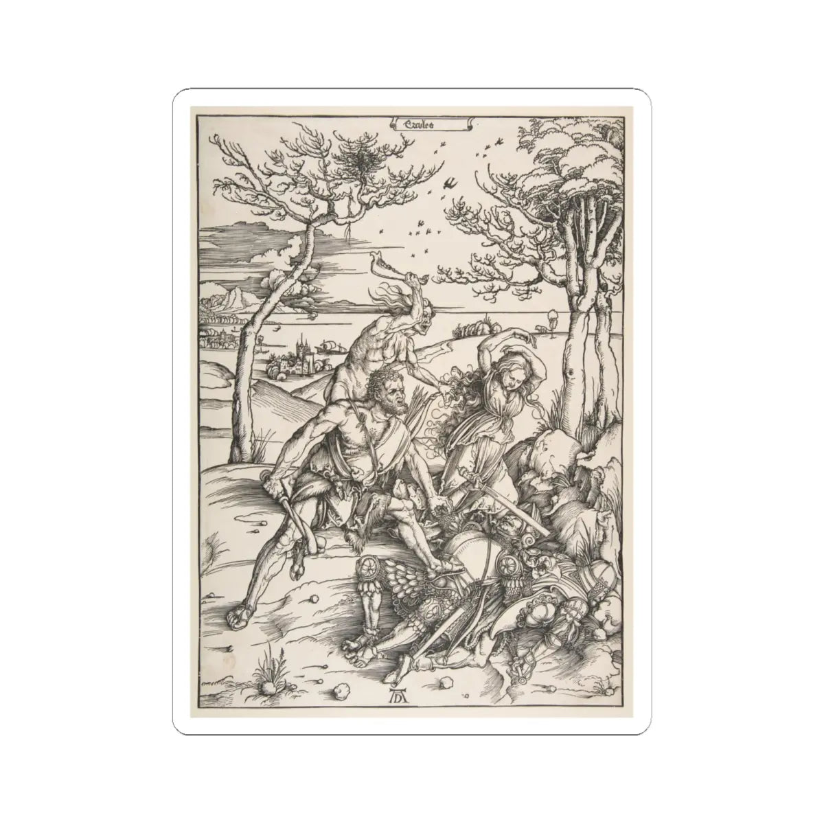SKU:TSS-STICK-LBRDRR-6X6-170 Sizes:6" × 6" Types:White