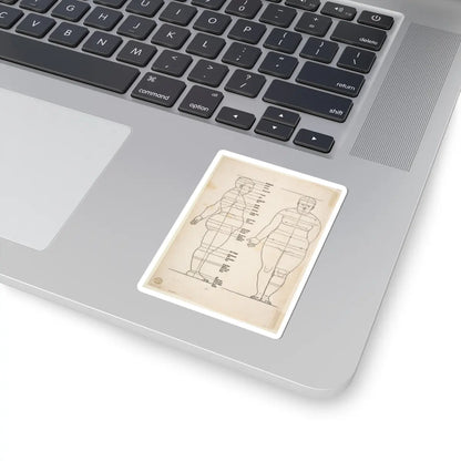 SKU:TSS-STICK-LBRDRR-3X3-179 Sizes:3" × 3" Types:White