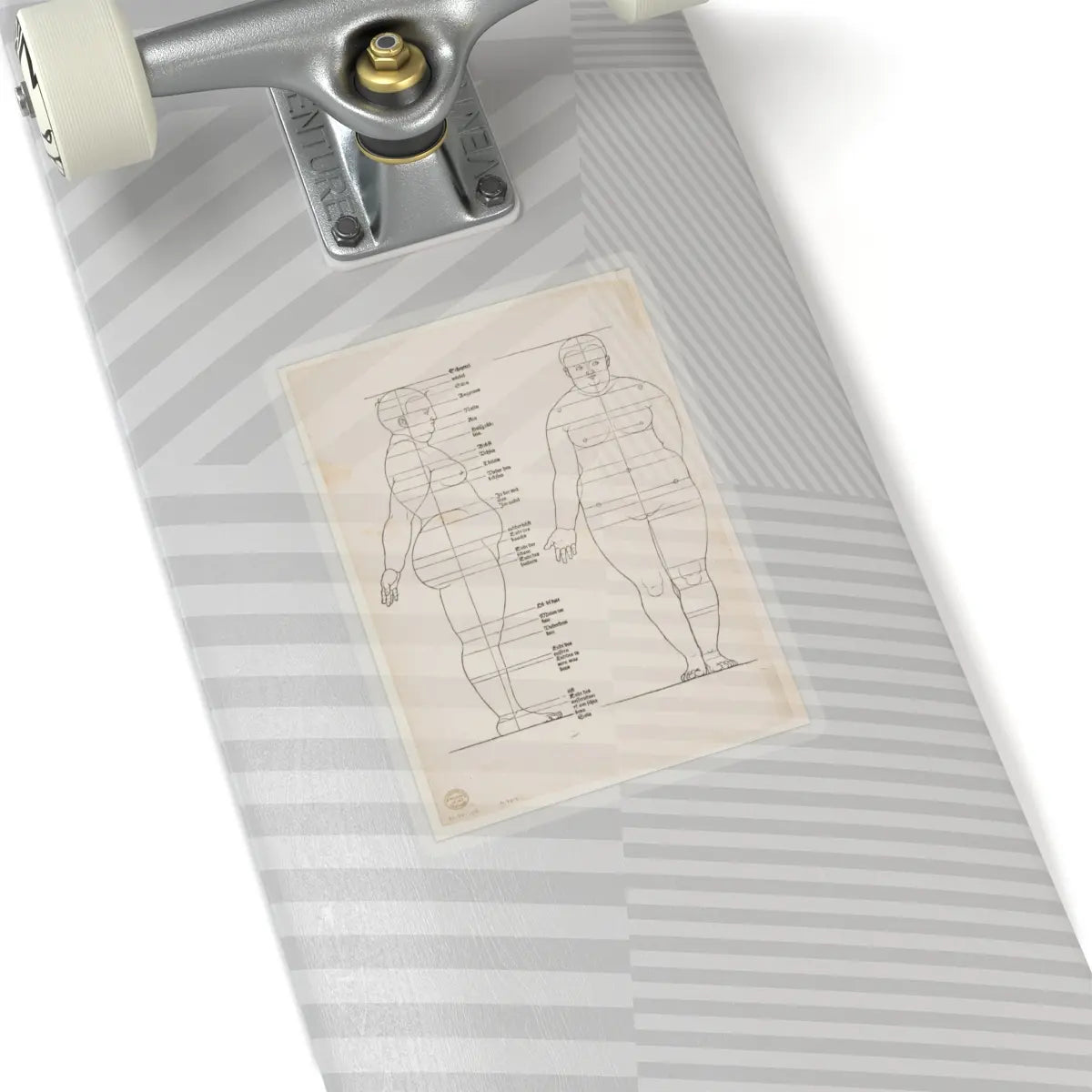 SKU:TSS-STICK-LBRDRR-6X6-13SHA Sizes:6" × 6" Types:Transparent