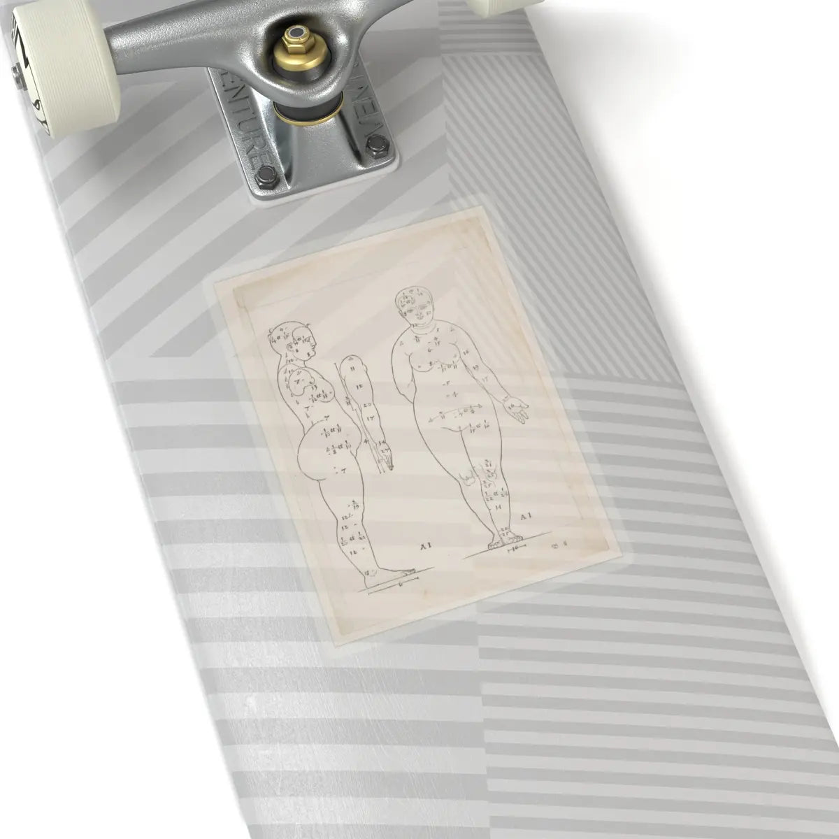 SKU:TSS-STICK-LBRDRR-6X6-13SHE Sizes:6" × 6" Types:Transparent