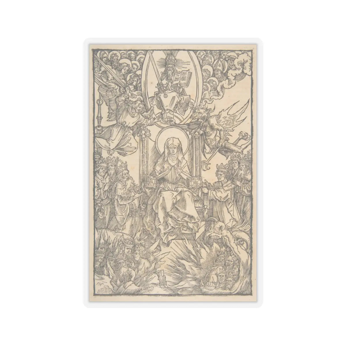 SKU:TSS-STICK-LBRDRR-6X6-13SHH Sizes:6" × 6" Types:Transparent