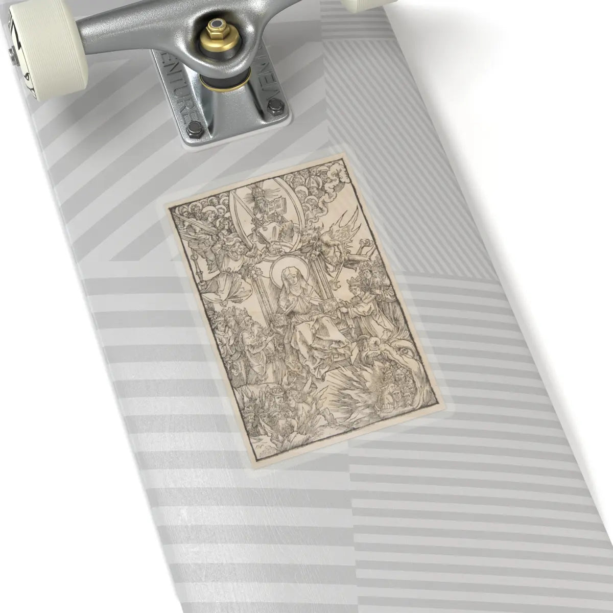SKU:TSS-STICK-LBRDRR-6X6-13SHH Sizes:6" × 6" Types:Transparent
