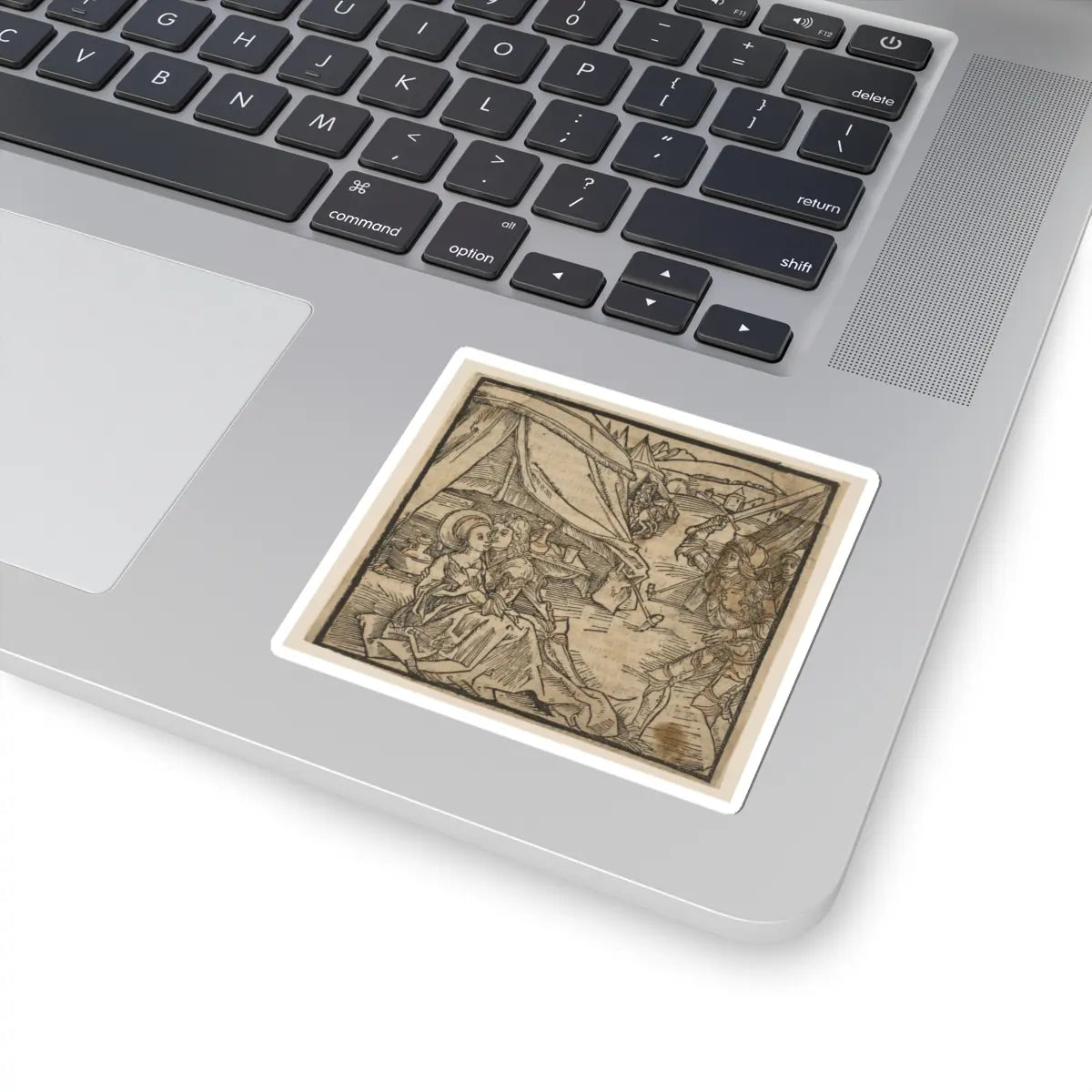 SKU:TSS-STICK-LBRDRR-3X3-191 Sizes:3" × 3" Types:White