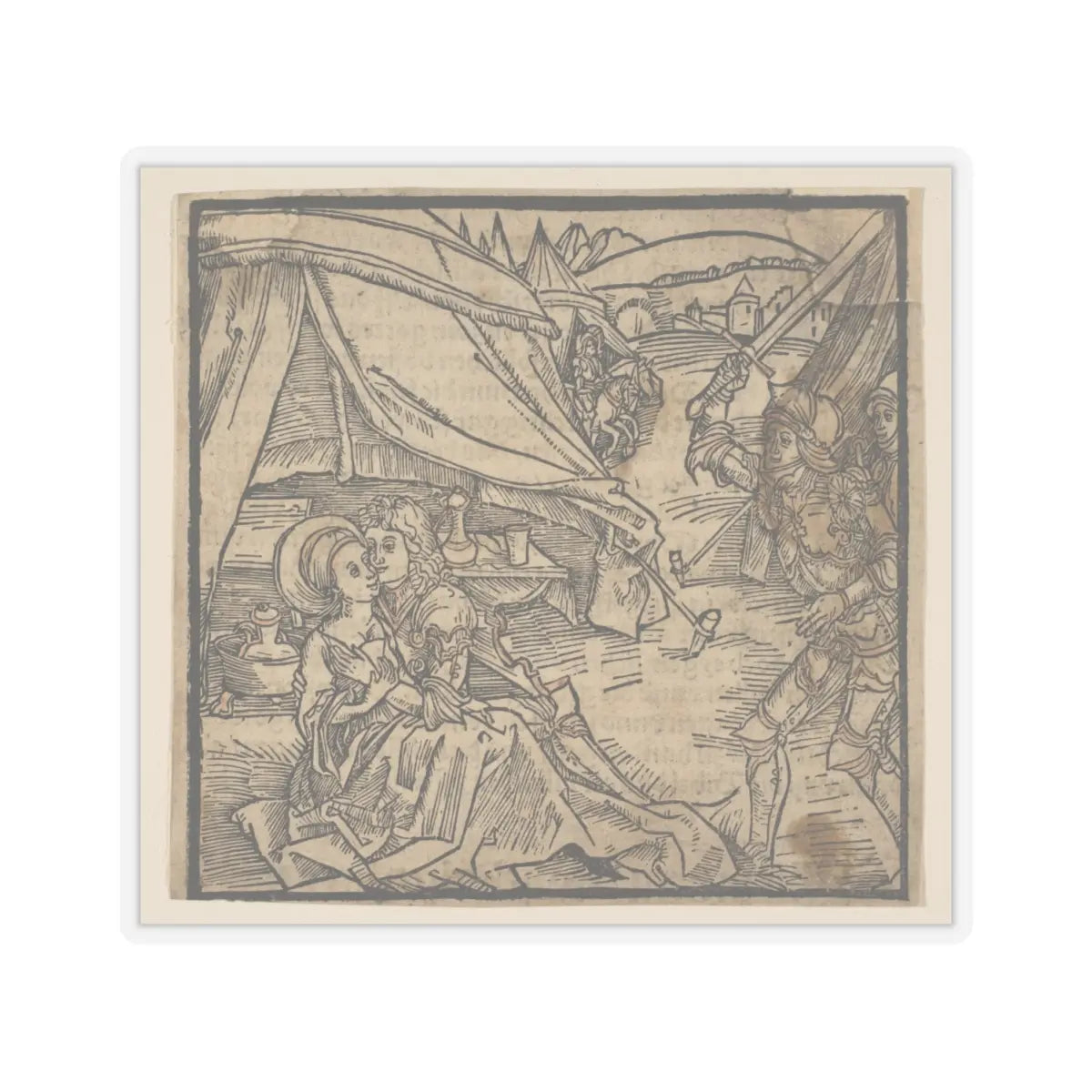 SKU:TSS-STICK-LBRDRR-4X4-13SHM Sizes:4" × 4" Types:Transparent