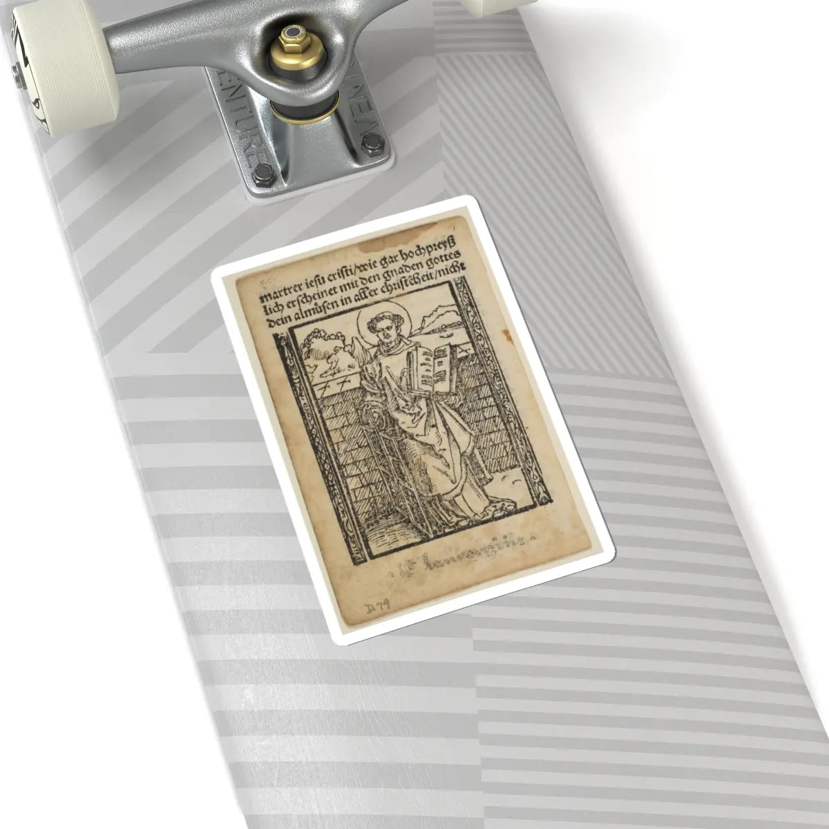 SKU:TSS-STICK-LBRDRR-6X6-193 Sizes:6" × 6" Types:White