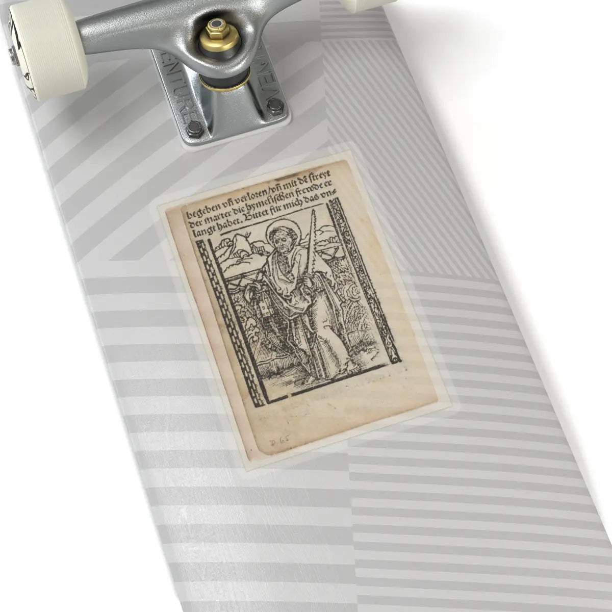 SKU:TSS-STICK-LBRDRR-6X6-13SI0 Sizes:6" × 6" Types:Transparent