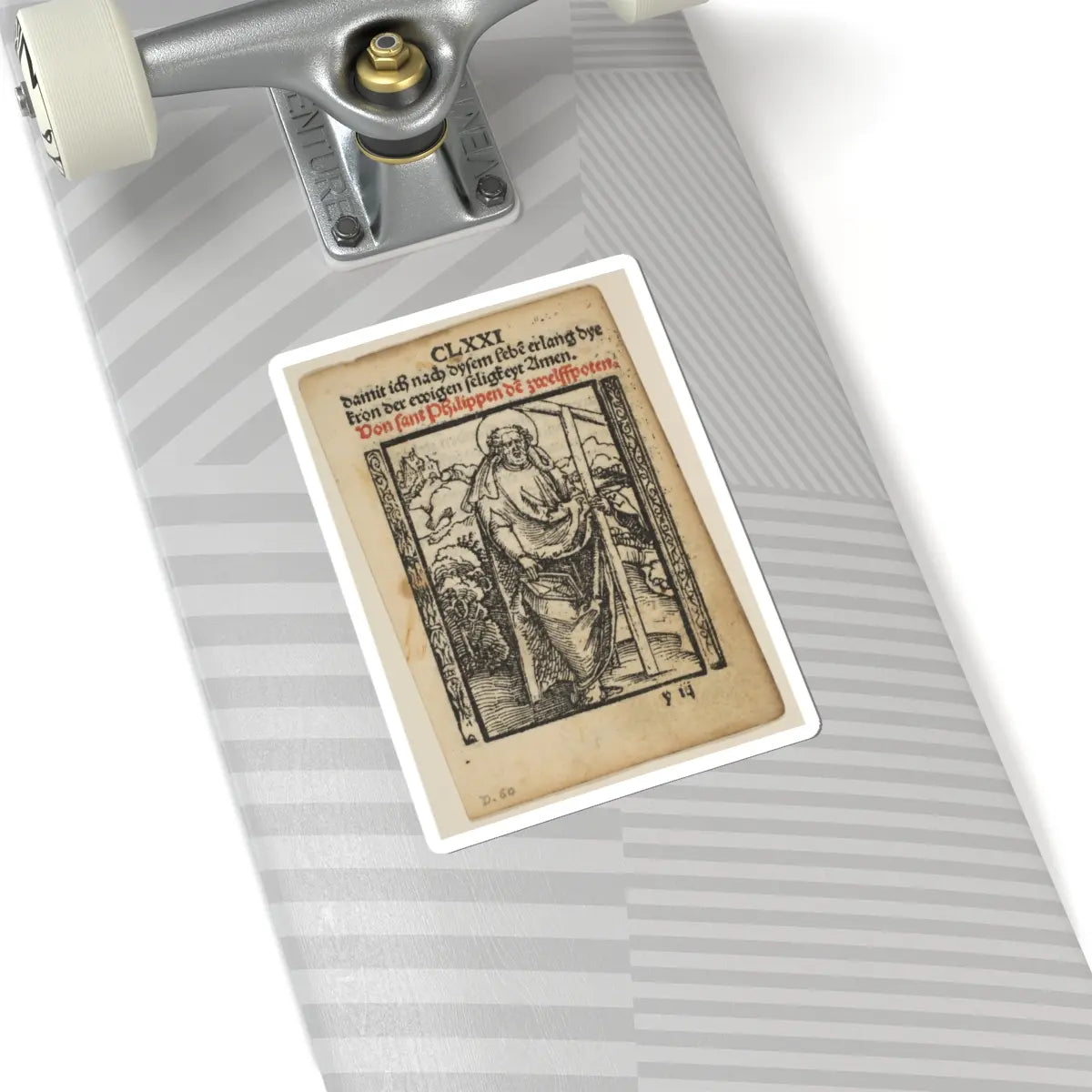 SKU:TSS-STICK-LBRDRR-6X6-210 Sizes:6" × 6" Types:White