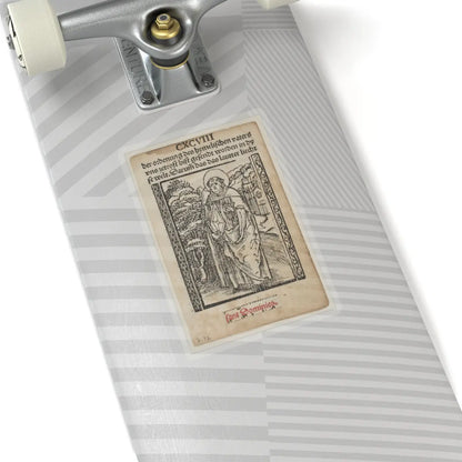 SKU:TSS-STICK-LBRDRR-6X6-13SIQ Sizes:6" × 6" Types:Transparent