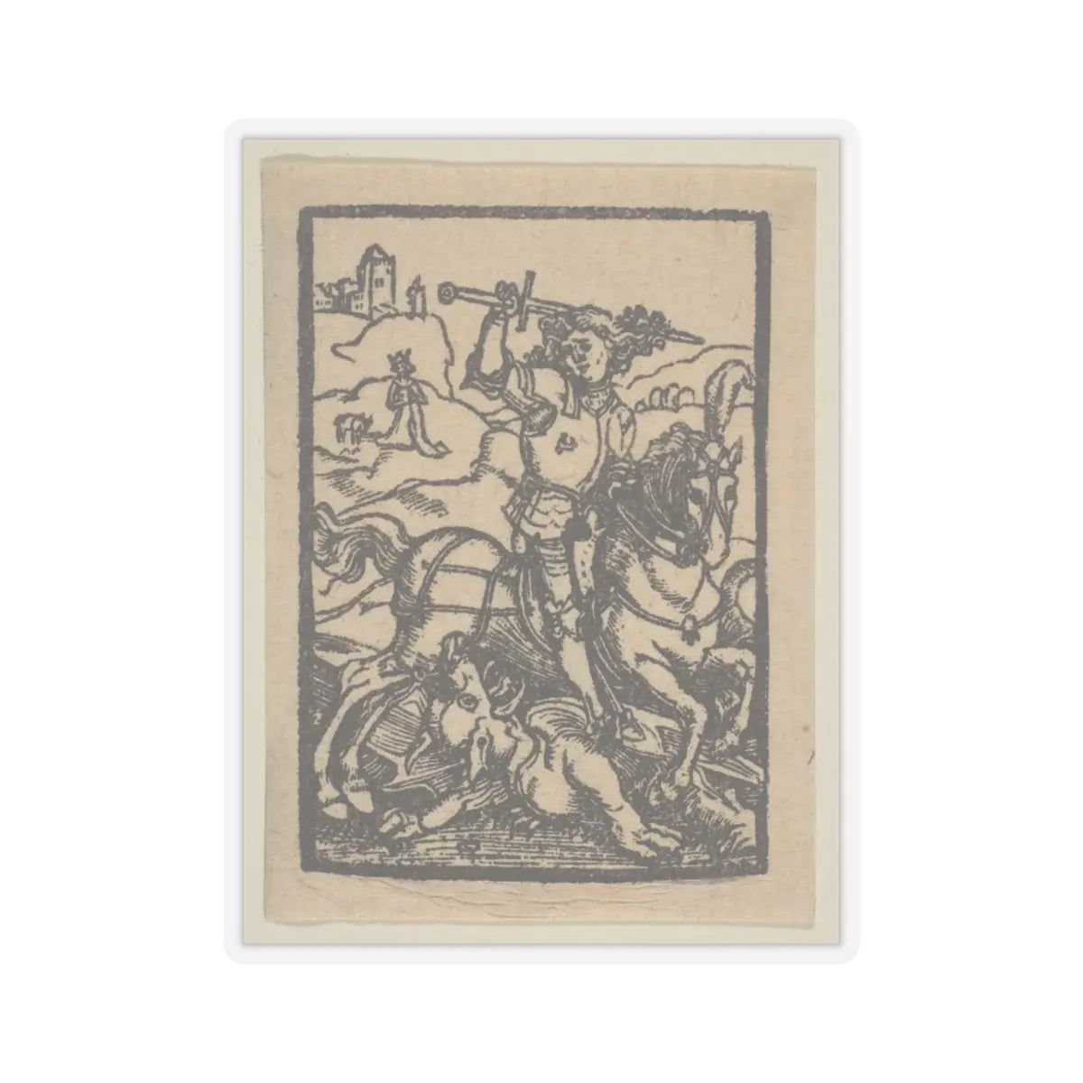 SKU:TSS-STICK-LBRDRR-6X6-13SJG Sizes:6" × 6" Types:Transparent