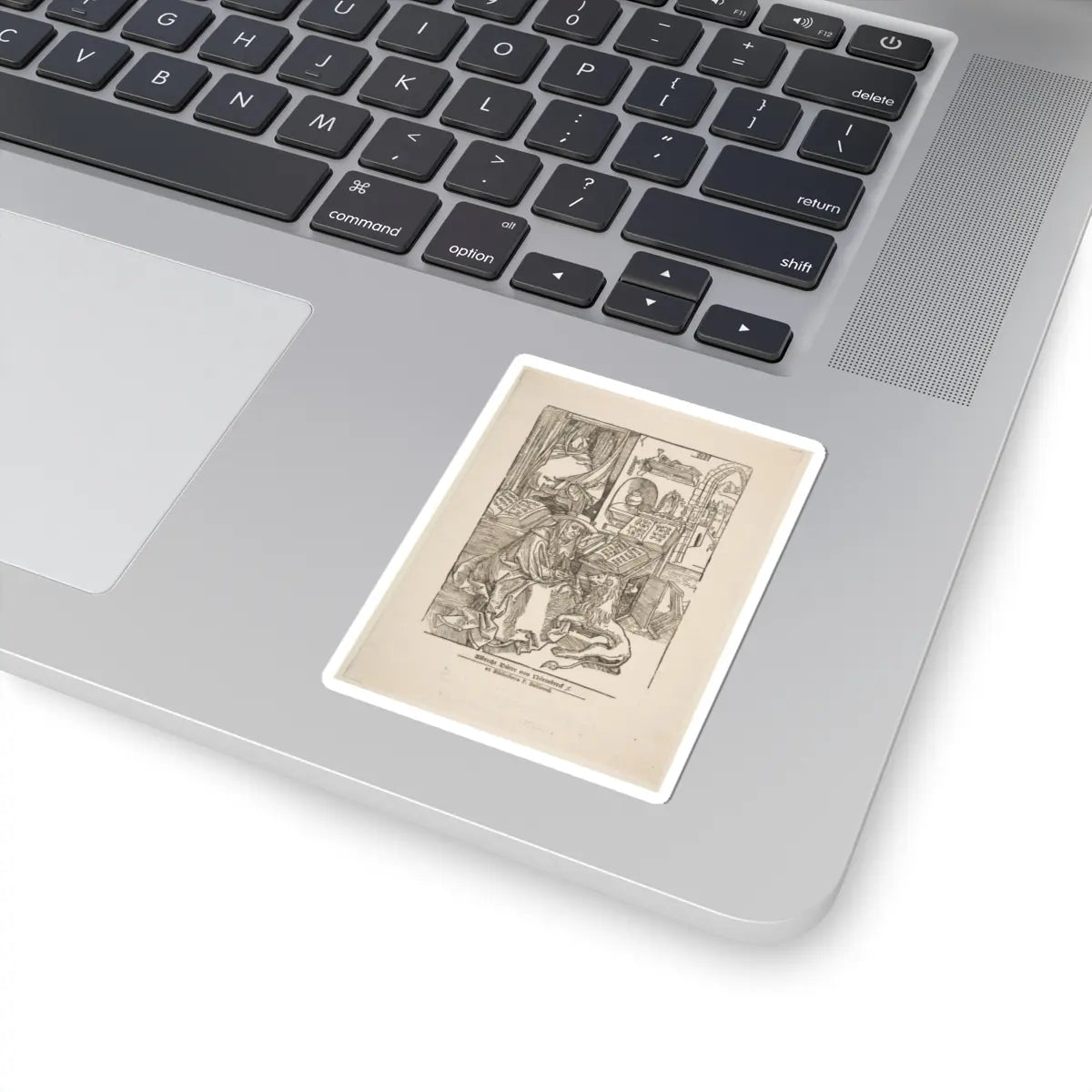 SKU:TSS-STICK-LBRDRR-3X3-266 Sizes:3" × 3" Types:White