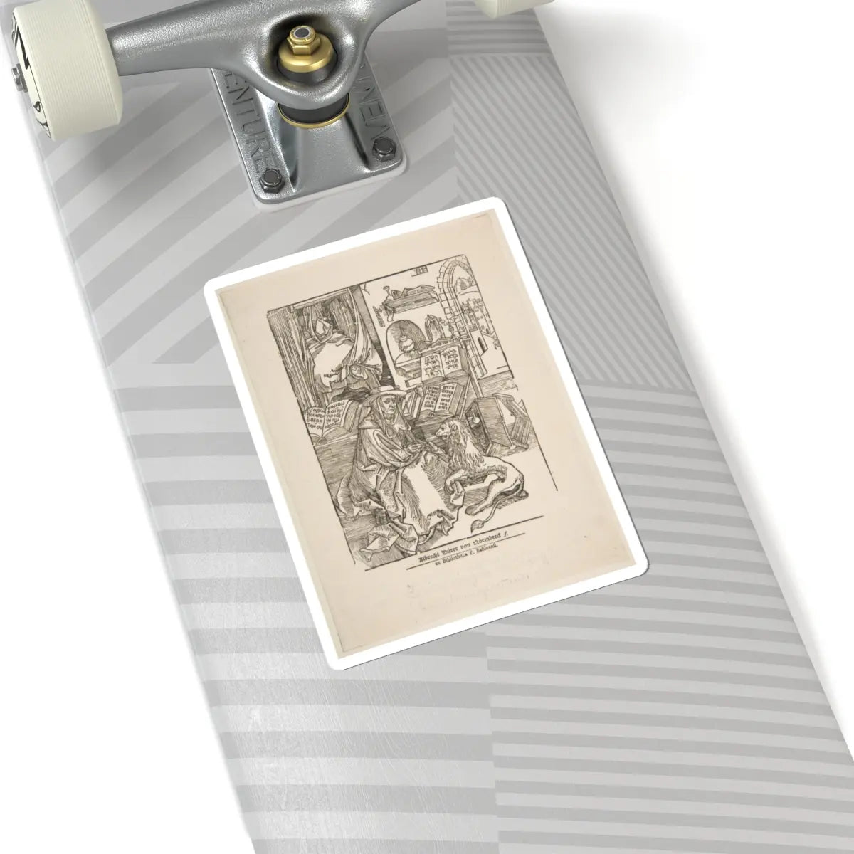 SKU:TSS-STICK-LBRDRR-6X6-266 Sizes:6" × 6" Types:White