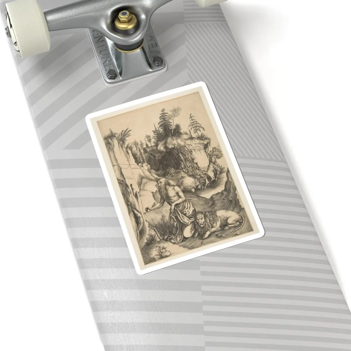 SKU:TSS-STICK-LBRDRR-6X6-274 Sizes:6" × 6" Types:White