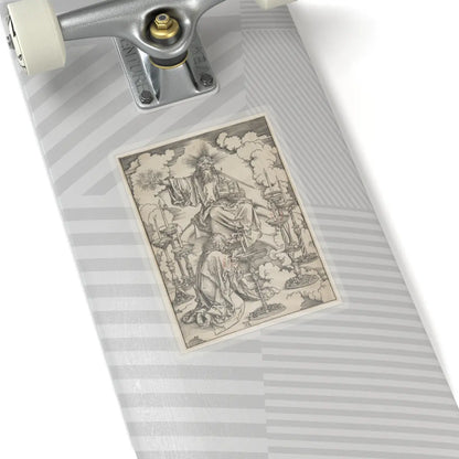 SKU:TSS-STICK-LBRDRR-6X6-13SK8 Sizes:6" × 6" Types:Transparent