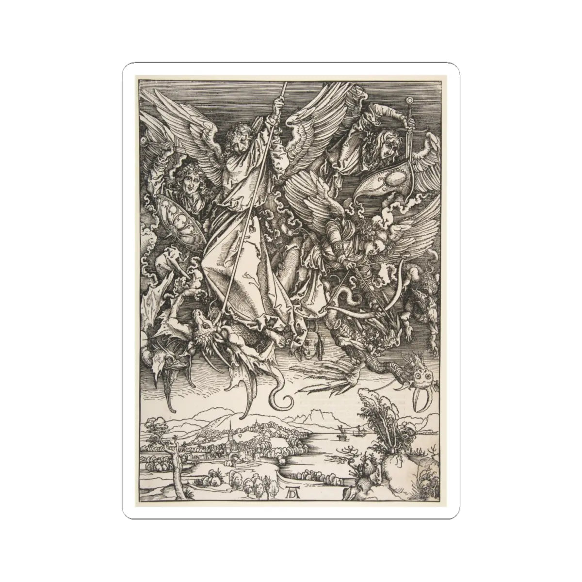 SKU:TSS-STICK-LBRDRR-4X4-294 Sizes:4" × 4" Types:White