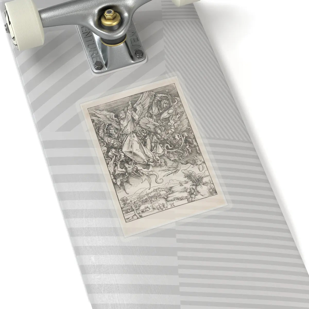 SKU:TSS-STICK-LBRDRR-6X6-13SKK Sizes:6" × 6" Types:Transparent