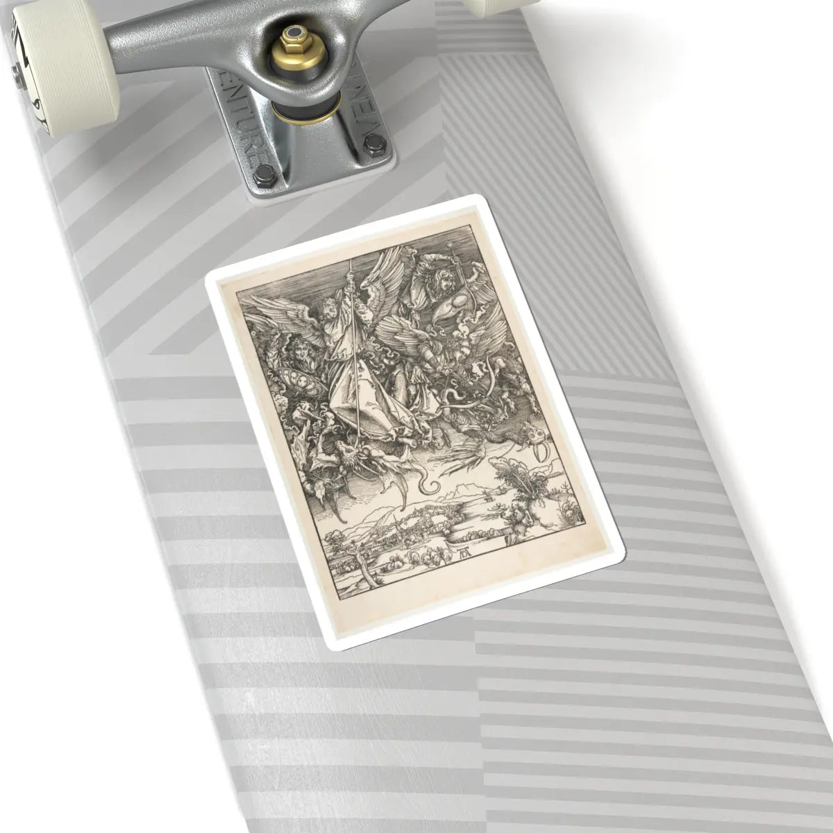 SKU:TSS-STICK-LBRDRR-6X6-295 Sizes:6" × 6" Types:White