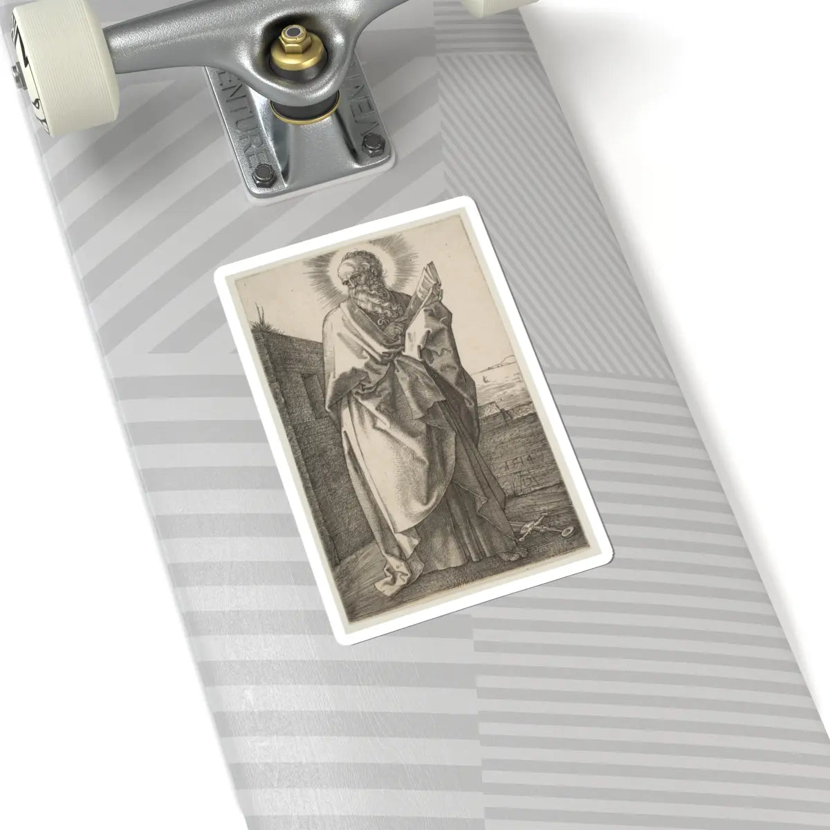 SKU:TSS-STICK-LBRDRR-6X6-297 Sizes:6" × 6" Types:White