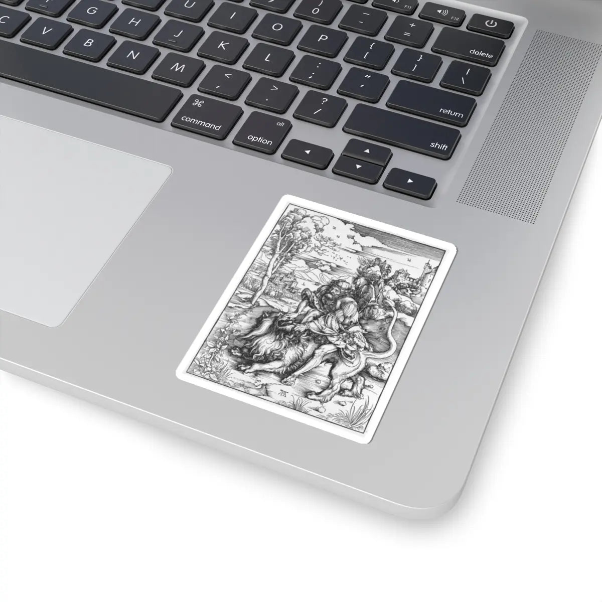 SKU:TSS-STICK-LBRDRR-3X3-317 Sizes:3" × 3" Types:White