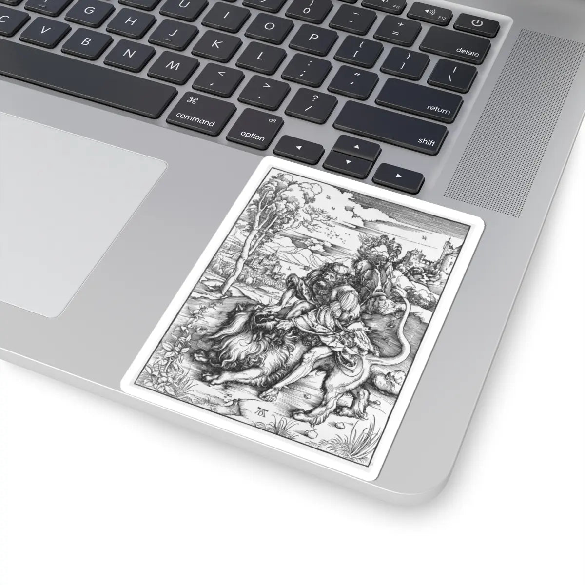 SKU:TSS-STICK-LBRDRR-4X4-317 Sizes:4" × 4" Types:White